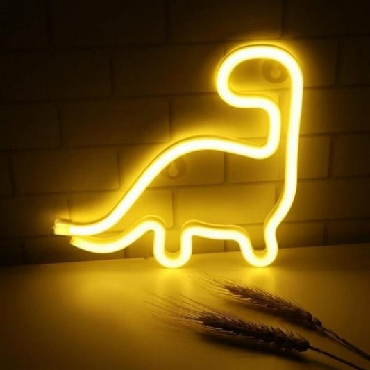 Ночной светильник — Neon Sign — Dino