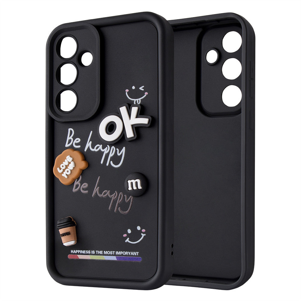 Be happy silicon Case Case — Samsung A55 5G — Ok