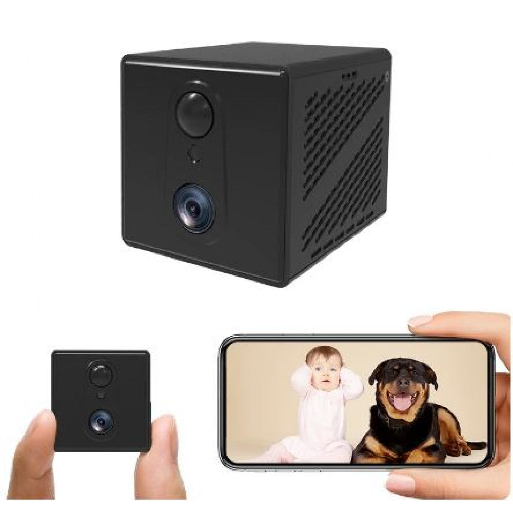 IP Camera mini HD 4G с SIM-картой, 3 МП, 3000 мАч обнаружение человека, Wi-Fi