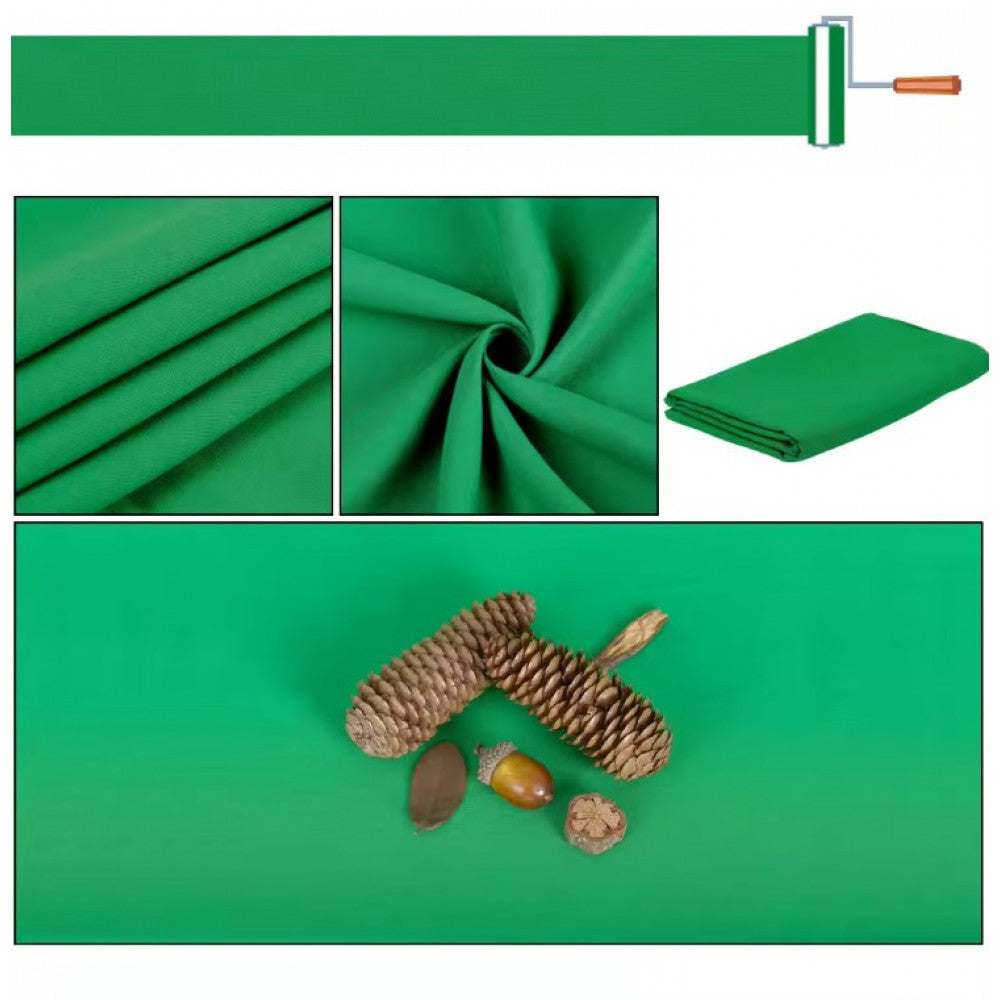 Ткань дляФотофона 2m*2m Green background fabric