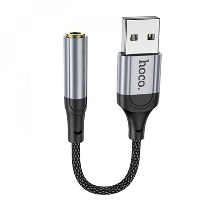 Adapter USB A To 3.5 Hoco LS36 — Black