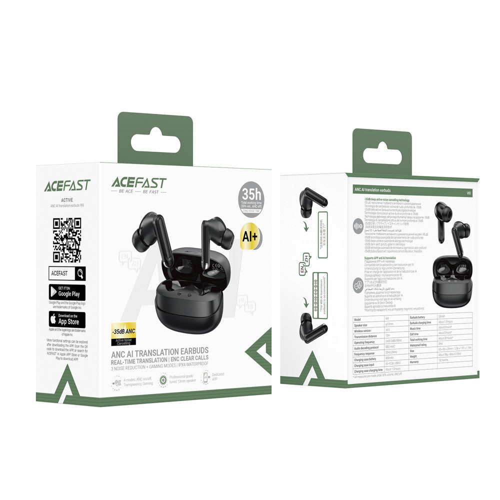 Беспроводные TWS-наушники Acefast W8