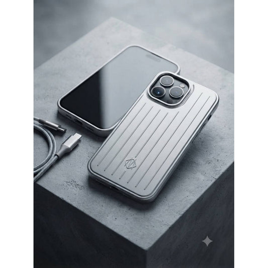 Накладка Чехлы Rimova Metal Case iPhone 17 Pro Max — Silver