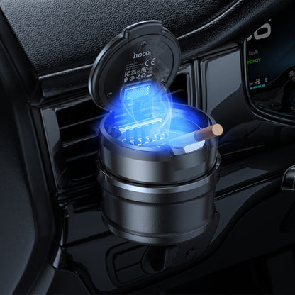Car Ashtray - Hoco ZP11 - Black