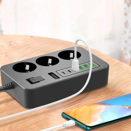 Фільтр живлення 4U | 3P | 2C — Earldom ES-SC14