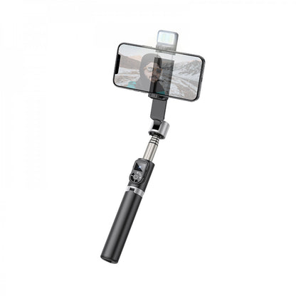 Live Broadcast Holder — Hoco K16 aluminum alloy fill light live broadcast holder — black