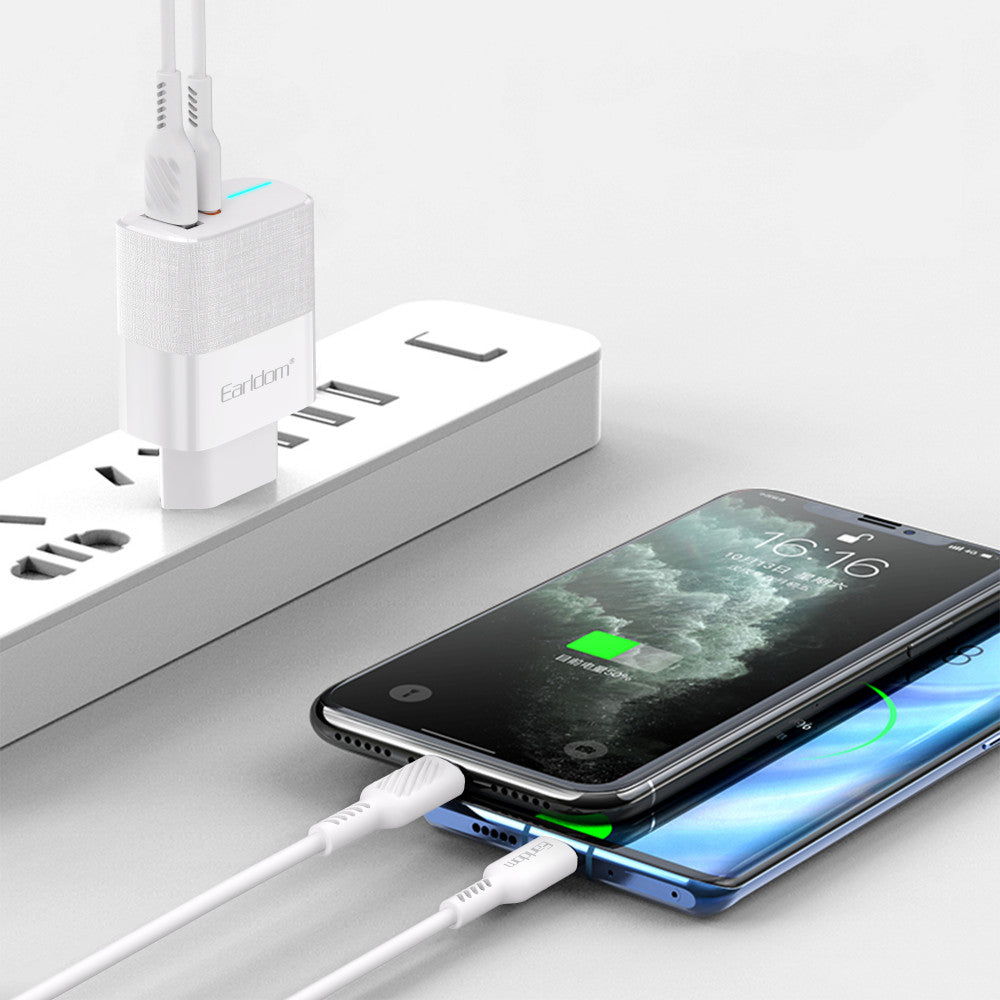 Home Charger | 20W | PD | 1U — Earldom ES-EU32C
