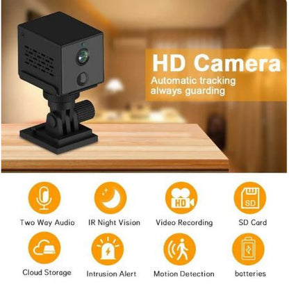 IP Camera mini HD 4G с SIM-картой, 3 МП, 3000 мАч обнаружение человека, Wi-Fi