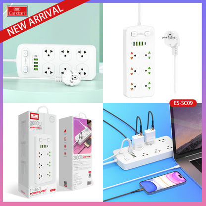 Power Extension 4U | 6P | 1C — Earldom ES-SC09