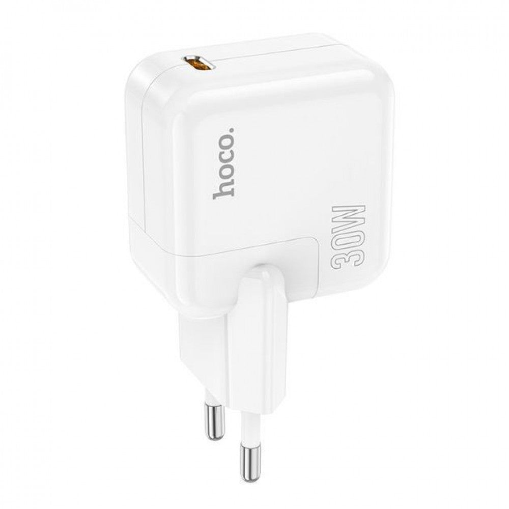 Home Charger | 30W | PD | QC3.0 — Hoco C112A — White