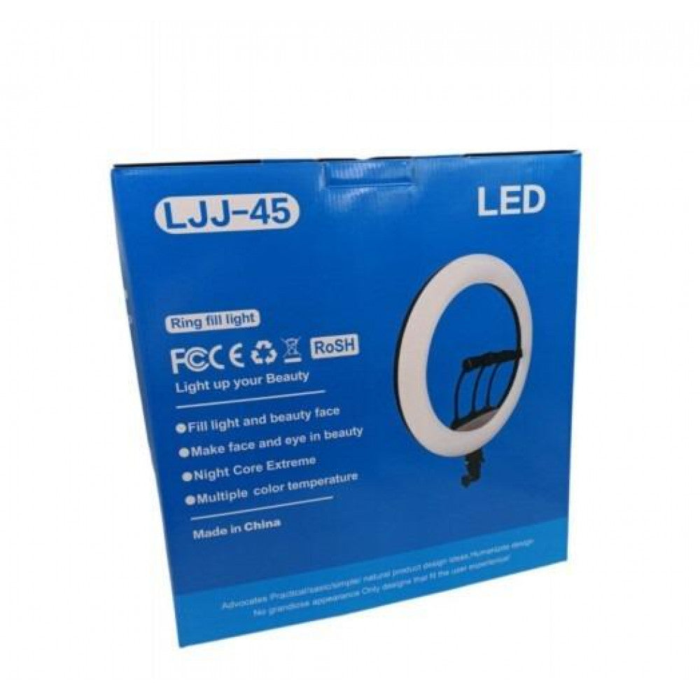 Лампа Кольцевая LED (45 cm) 256 Lights Touch Switch LJJ-45