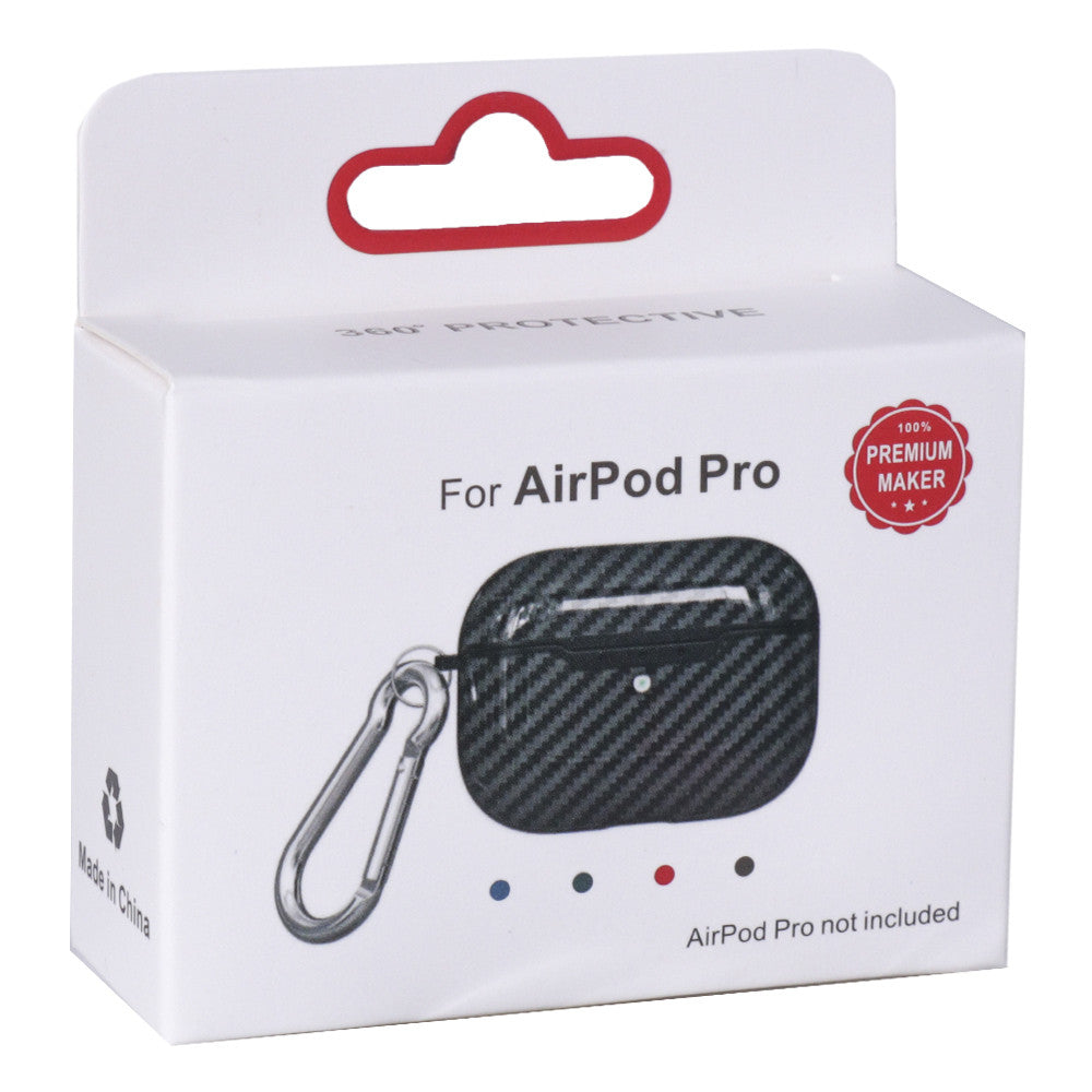 Airpods Pro Case Carbon — Red