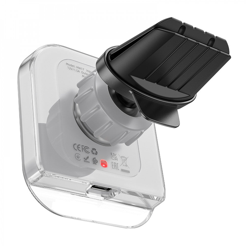 Магнитный держатель Car Holder Hoco HW17 Magic magnetic wireless fast charging