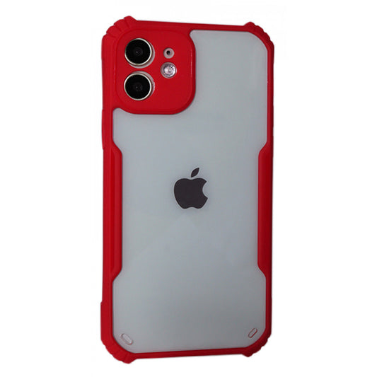 Bracket TPU Plastic Case  iPhone 12 6.1" — Red