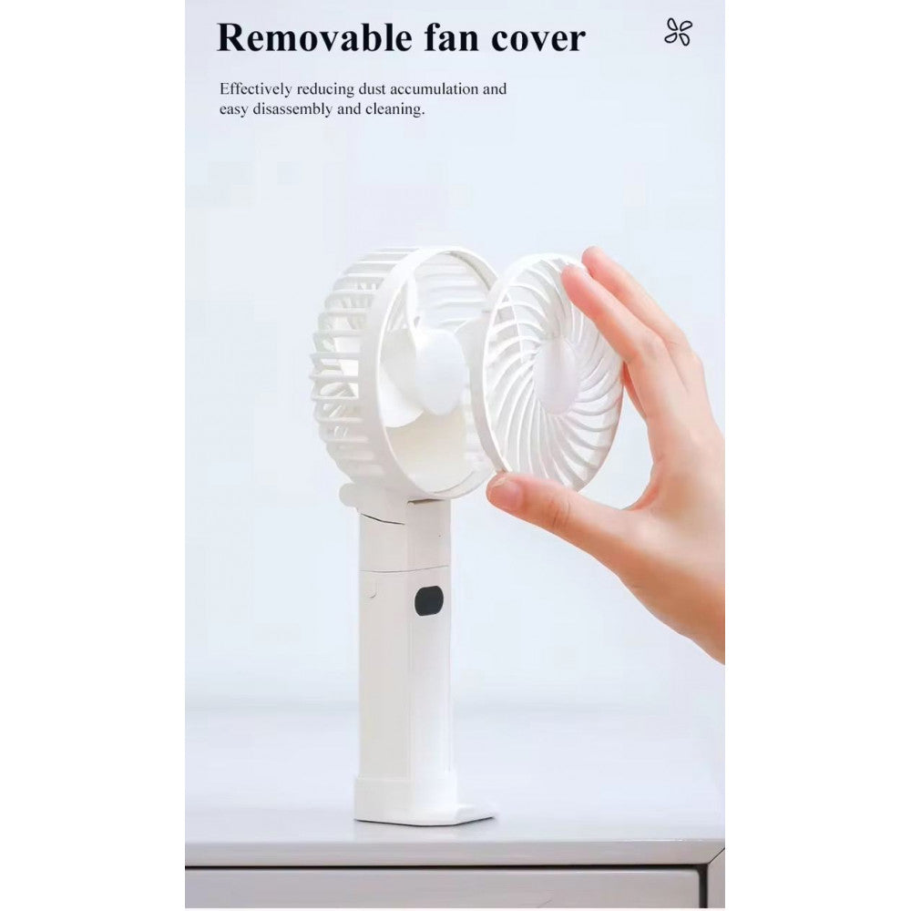 Портативный мини вентилятор RD10 - 4000 mAh — White