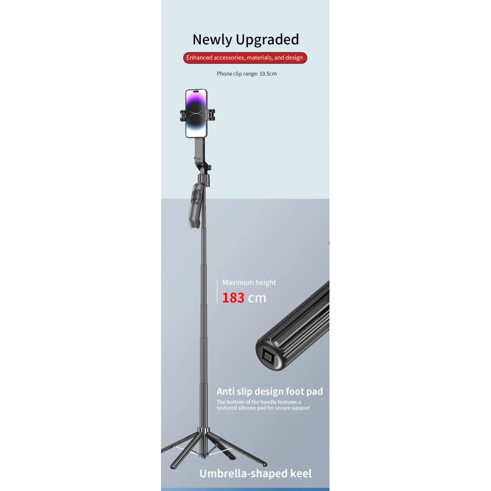 Monopod Tripod (1,8m) — Jmary KT-299