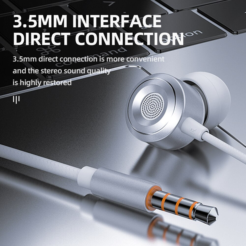 Навушники з мікрофоном 3.5mm Celebrat G18 - Black