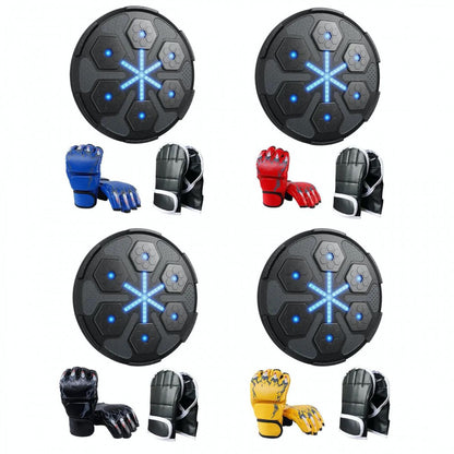 Боксерская мишень MDHL QJB-66 Bluetooth 6 целей + перчатки