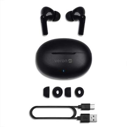 TWS Bluetooth Headset Veron S18 Phantom — Black