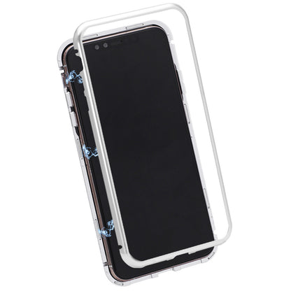 Magnetic Suction With Glass Shell - iPhone Xs Max - Red