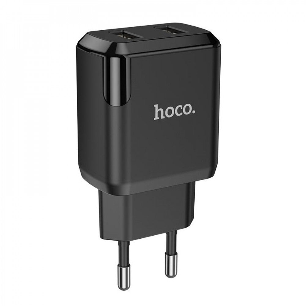 Home Charger 2.1A 2U Hoco N7 — Black