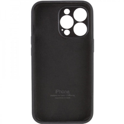 Накладка Чехлы Original Silicone Case with protective camera iPhone 14 Pro — Charcoal Gray (15)