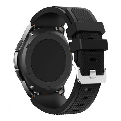 Ремінець Silicone Band Універсальний 22 mm — Black