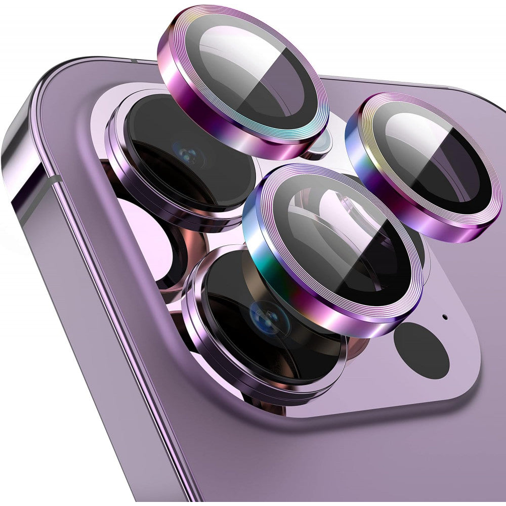 Camera Glass Steel iPhone 15 Pro/15 Pro max — Purple