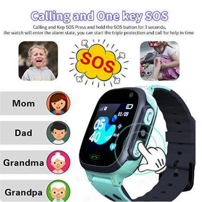 Smart Baby Watch M1 — Blue