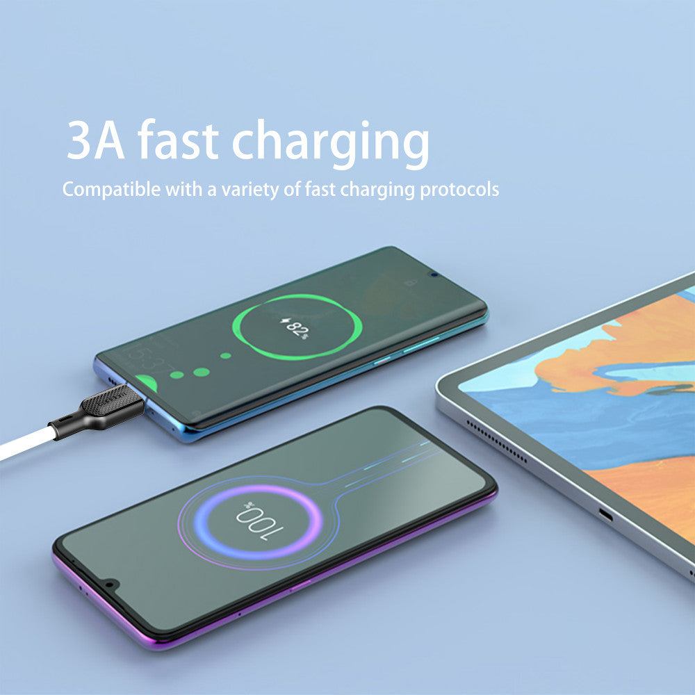 Cable USB C to C 60W (1m) Earldom EC-153 C-C White