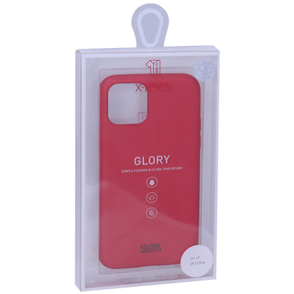 X-Level Glory Aristo Leather Case iPhone 11 Pro — Red