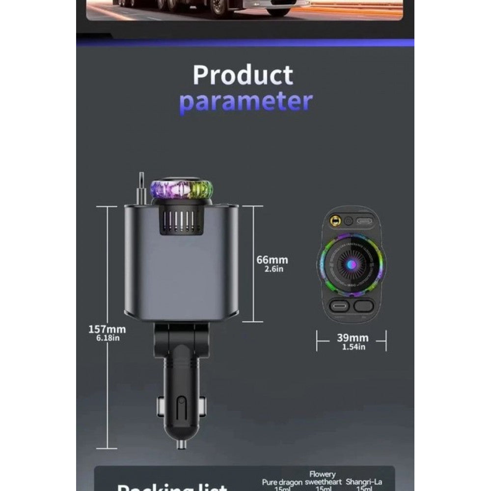 Увлажнитель Starlight Car Charger 5 in 1 D1