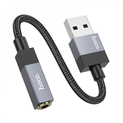 Adapter USB A To 3.5 Hoco UPA32D — Black
