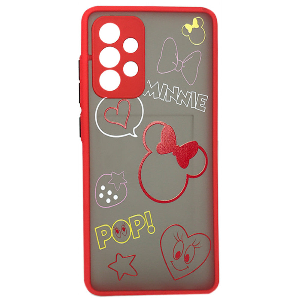 Stickers Series TPU Case Samsung A72 (A725F) — Red Heart