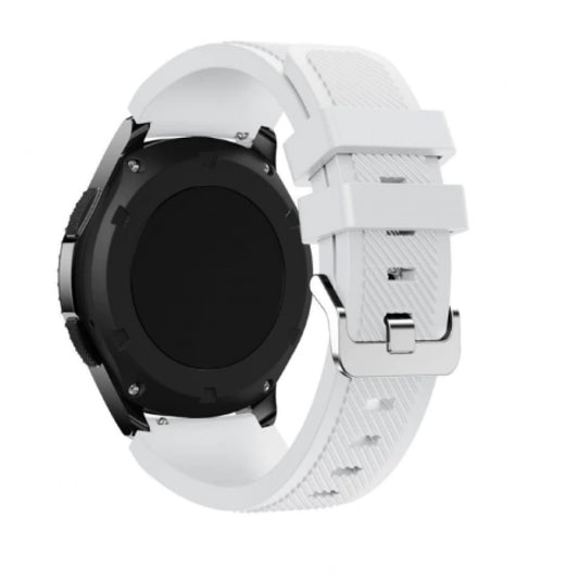 Ремінець Silicone Band Універсальний 22 mm — White