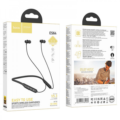 Bluetooth Earphones Hoco ES64 — Black