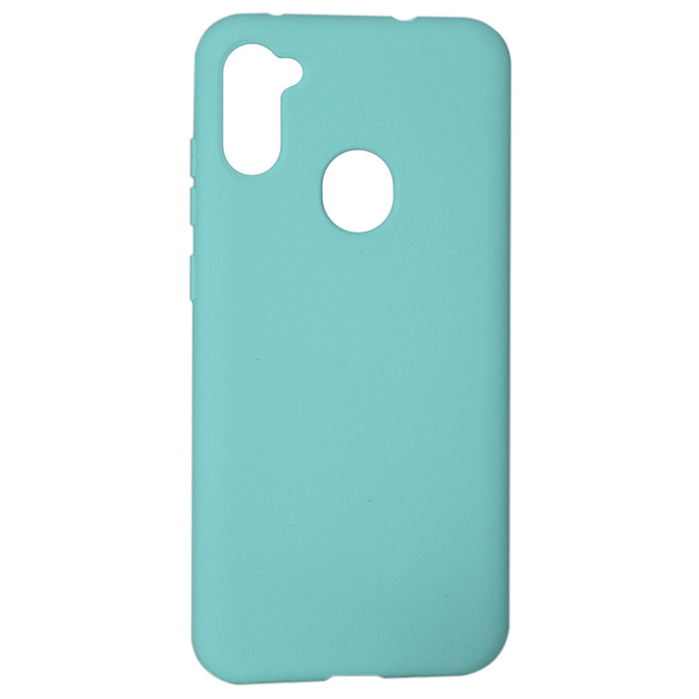 Original Silicone Case Samsung A11 2019 — Mint (4)