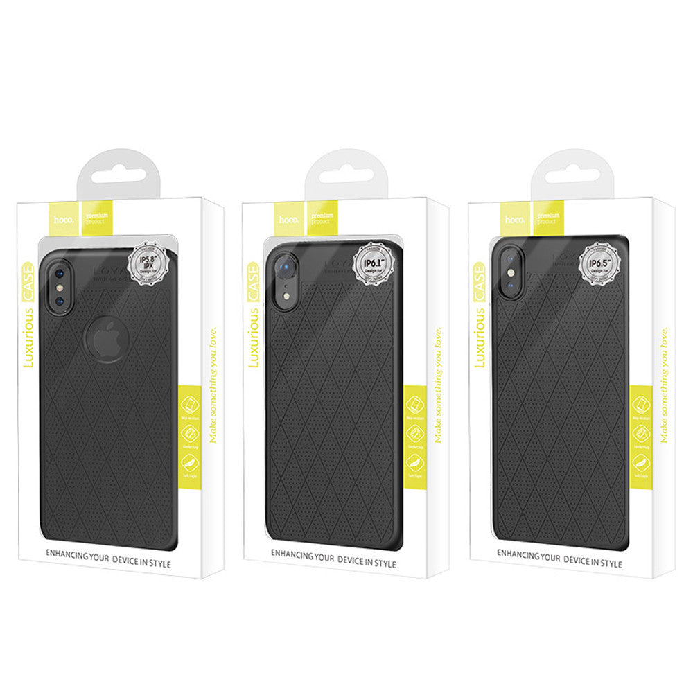 Накладка Чохли Hoco Admire Series Protective Case Apple iPhone Xs Max Black