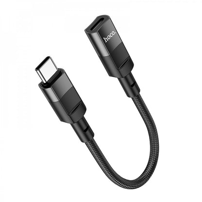 Adapter USB C To Lightning Hoco U107 — Black