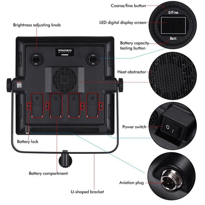 Відеосвітло LED Bi-Color — Yongnuo YN10800