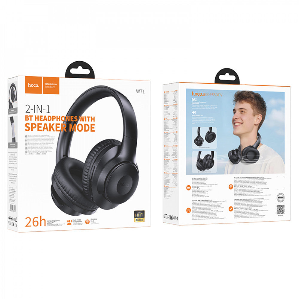 Навушники Bluetooth Hoco W71 Cool