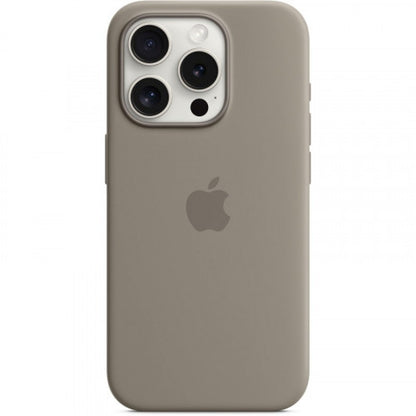 Silicone Case With Magsafe iPhone 15 Plus — Gray