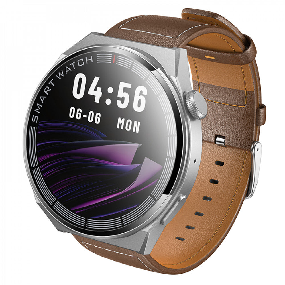 Smart Sports Watch (Call Version) Hoco Y35 — Silver