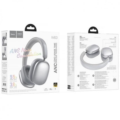 Навушники Bluetooth Hoco W63 — Silver