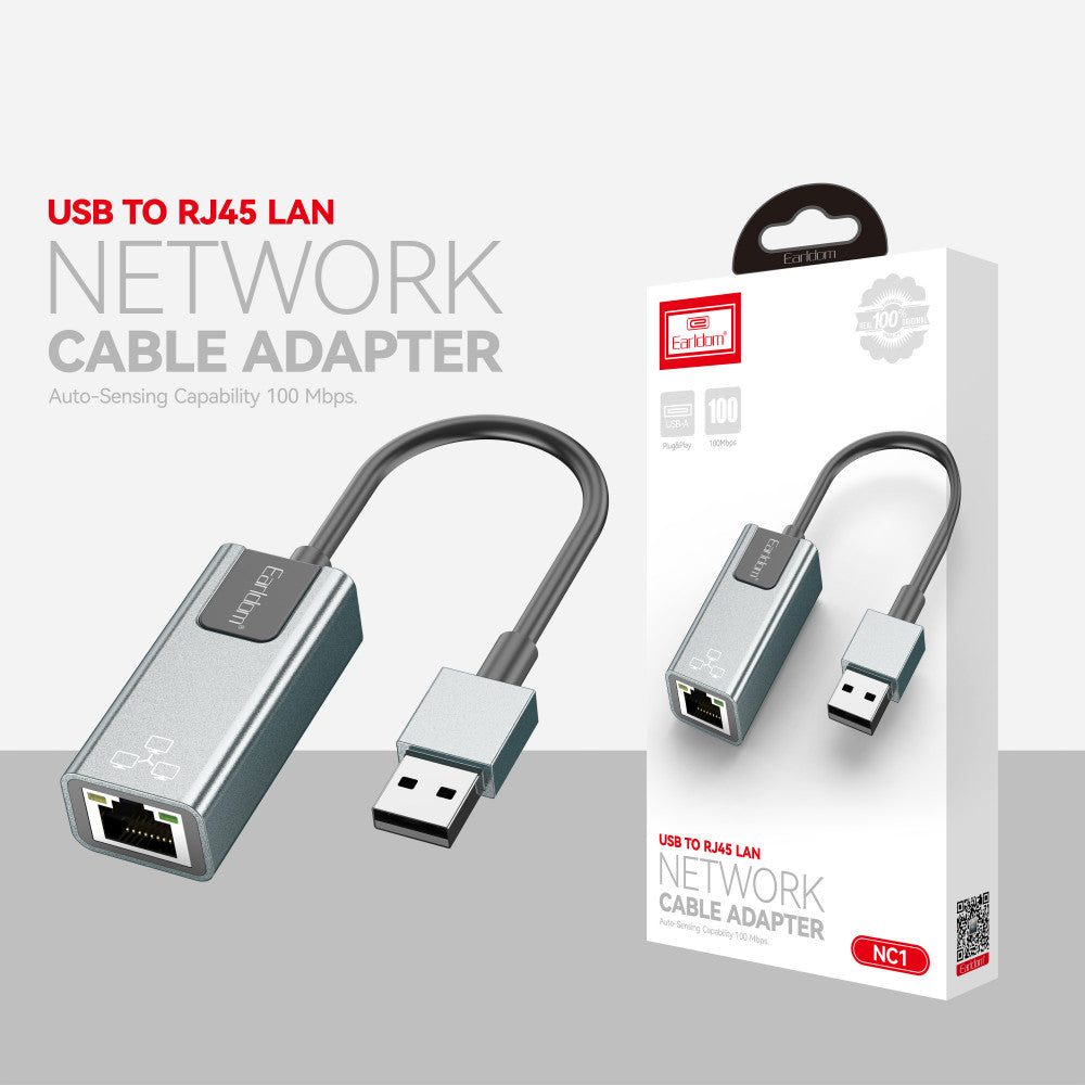 USB Ethernet Adapter 100 gigabit — Earldom ET-NC1