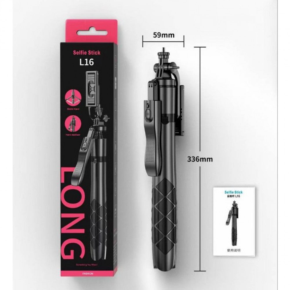 Monopod Tripod | 1.53m | Button Bluetooth | Multifunctional | L16