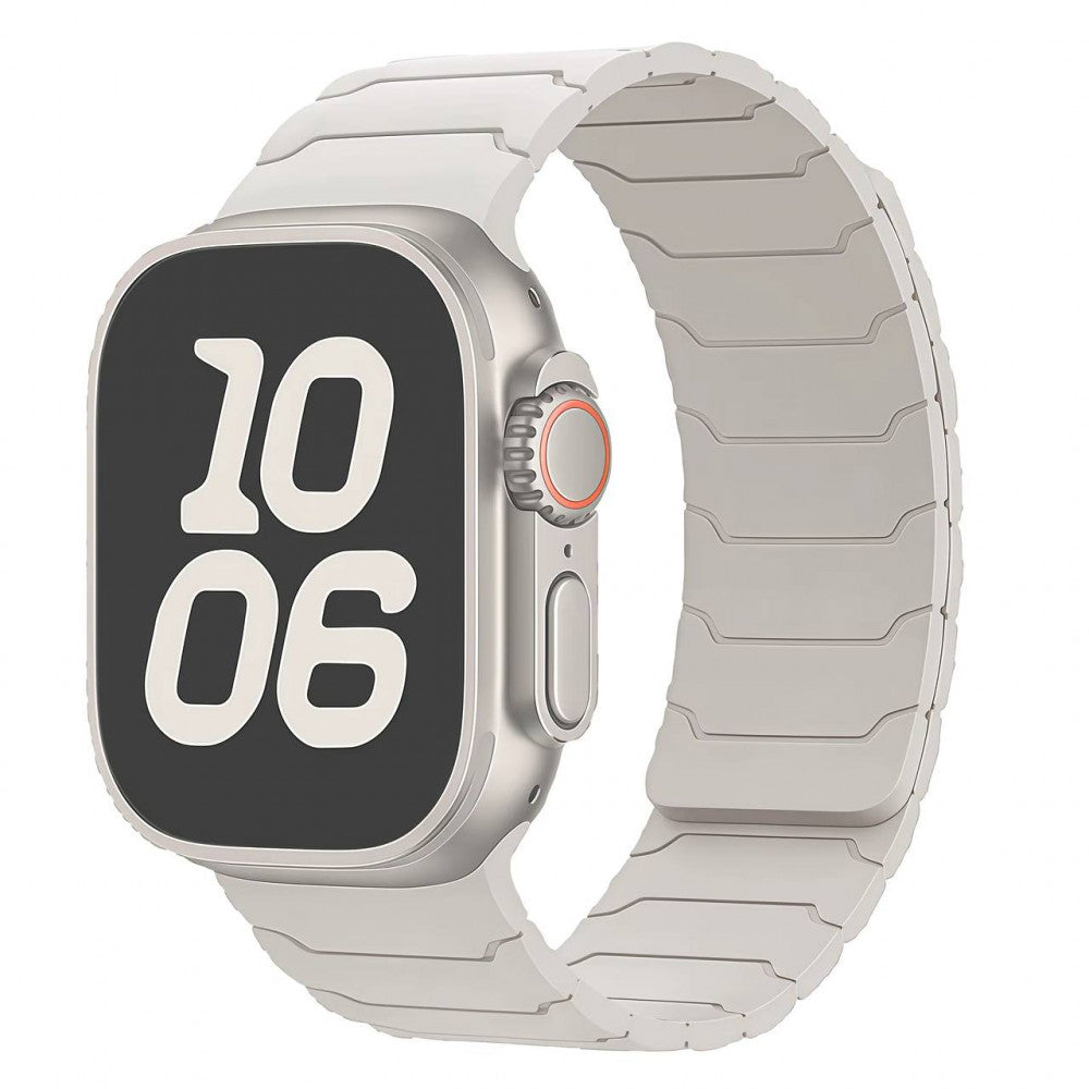 Ремінець Armor Magnetic Band — Apple Watch 38 mm | 40 mm | 41 mm — Starlight
