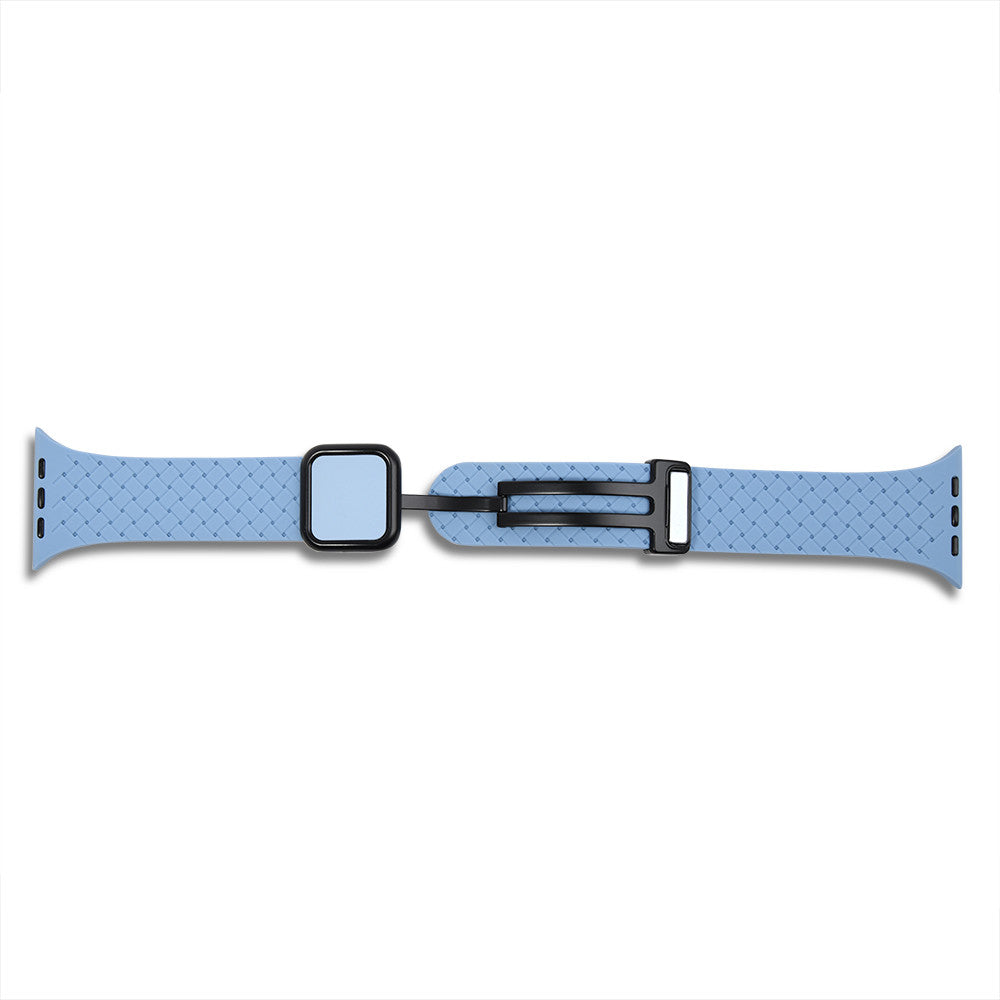 Ремінець Fabric pattern Design Apple Watch 38 mm 40 mm 41 mm — Light Blue