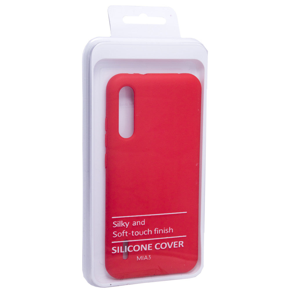 Накладка Чехлы Original Silicone Case Xiaomi Mi A3 — Black