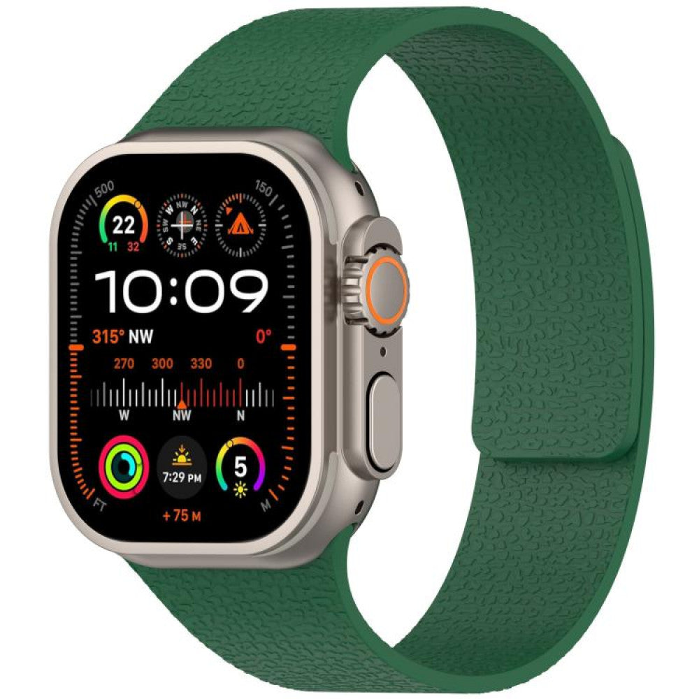 Ремінець Magic Silicon — Apple Watch 42 mm | 44 mm | 45 mm | 49 mm — Midnight Blue